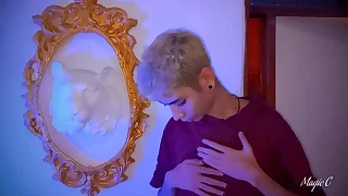 POV you are my voyeur affiliate coupled with I allure you home to let you watch as A I lallygag my big abstract latino cock until I shoot a big thick cum albatross - Magic C