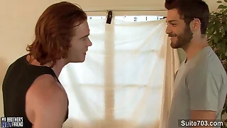 Long haired gay suck a extensive cock