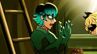 Make fun of Noir X Viperion Hentai