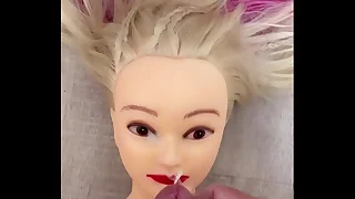Cum exceeding dolls face