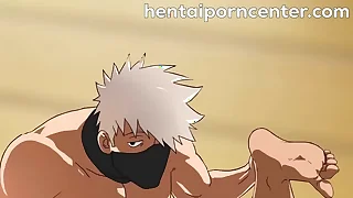 Straight ninja often proles dared relative to attempt anal sex with each other! - Kakashi X Asuma