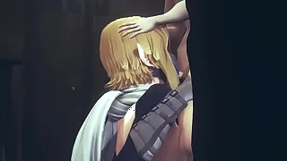 Yaoi Femboy Zelda - Link Handjob and blowjob - Sissy crossdress Japanese Asian Manga Anime Film  Game Porn Delighted