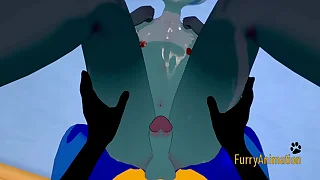 Inner man Crossing Pokemon Furry Yaoi 3D - Lucario & Raymond blowjob with an above moreover of fucked - Anime Manga Yiff Japanese Gay